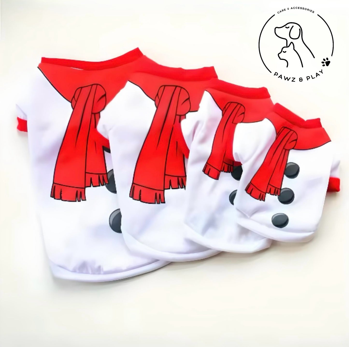 Pawz&Play Christmas & New Year Dog Costume – Stylish, Cosy & Warm!