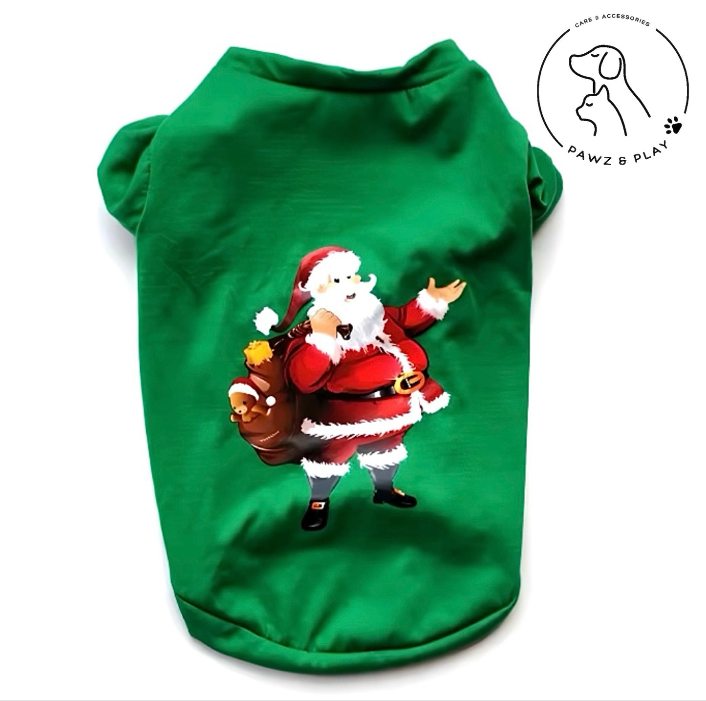 Pawz&Play Christmas & New Year Dog Costume – Stylish, Cosy & Warm!