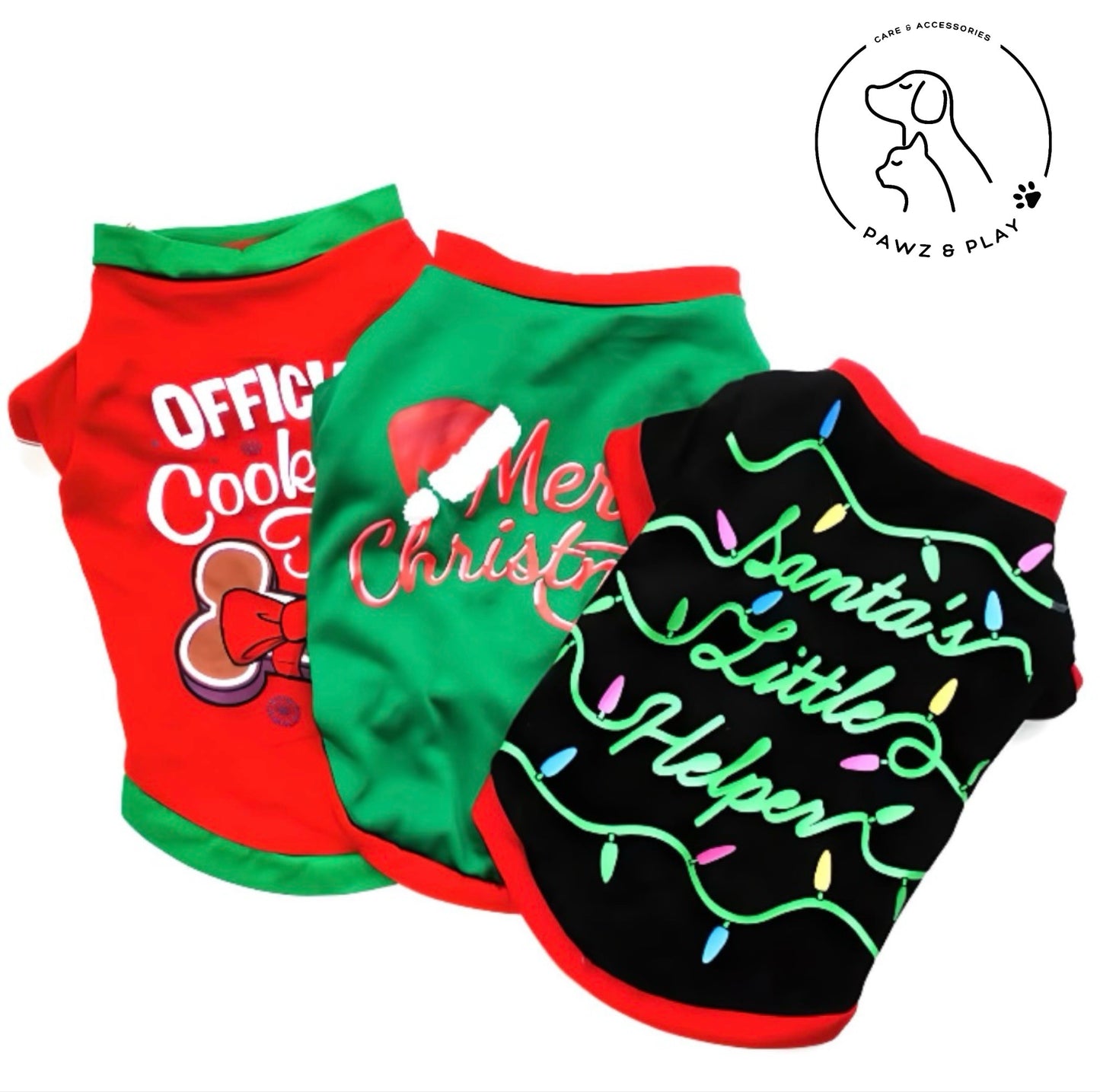 Pawz&Play Christmas & New Year Dog Costume – Stylish, Cosy & Warm!