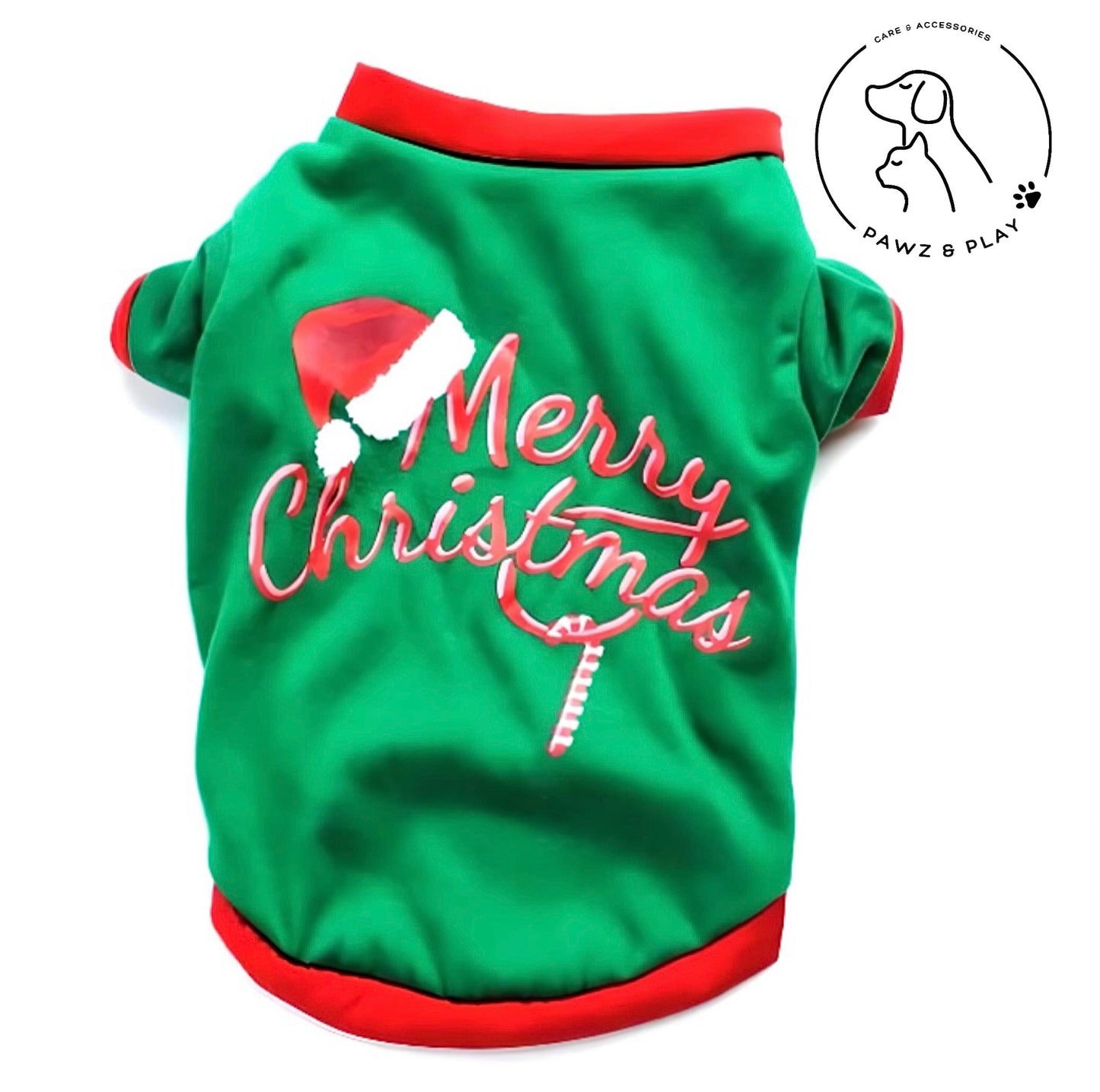 Pawz&Play Christmas & New Year Dog Costume – Stylish, Cosy & Warm!